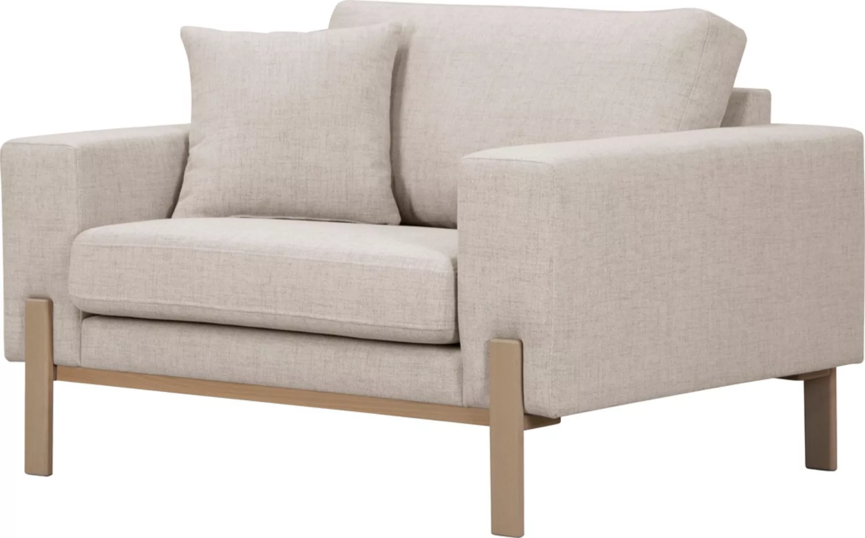 OTTO products Loveseat "Hanne Sessel mit Holzrahmen", Verschiedene Bezugsqu günstig online kaufen