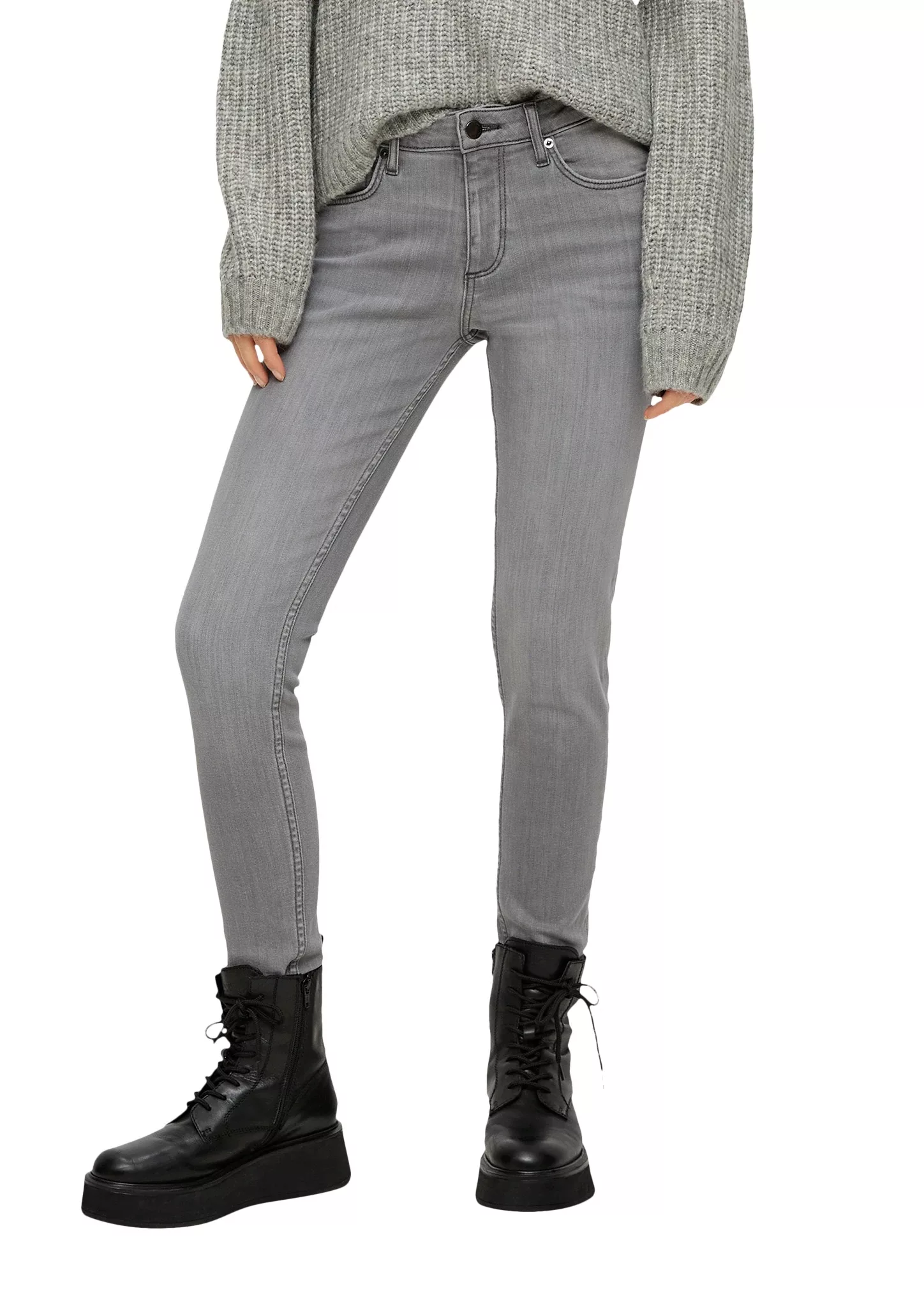 QS 5-Pocket-Jeans Sadie slim fit mit Stretchanteil günstig online kaufen