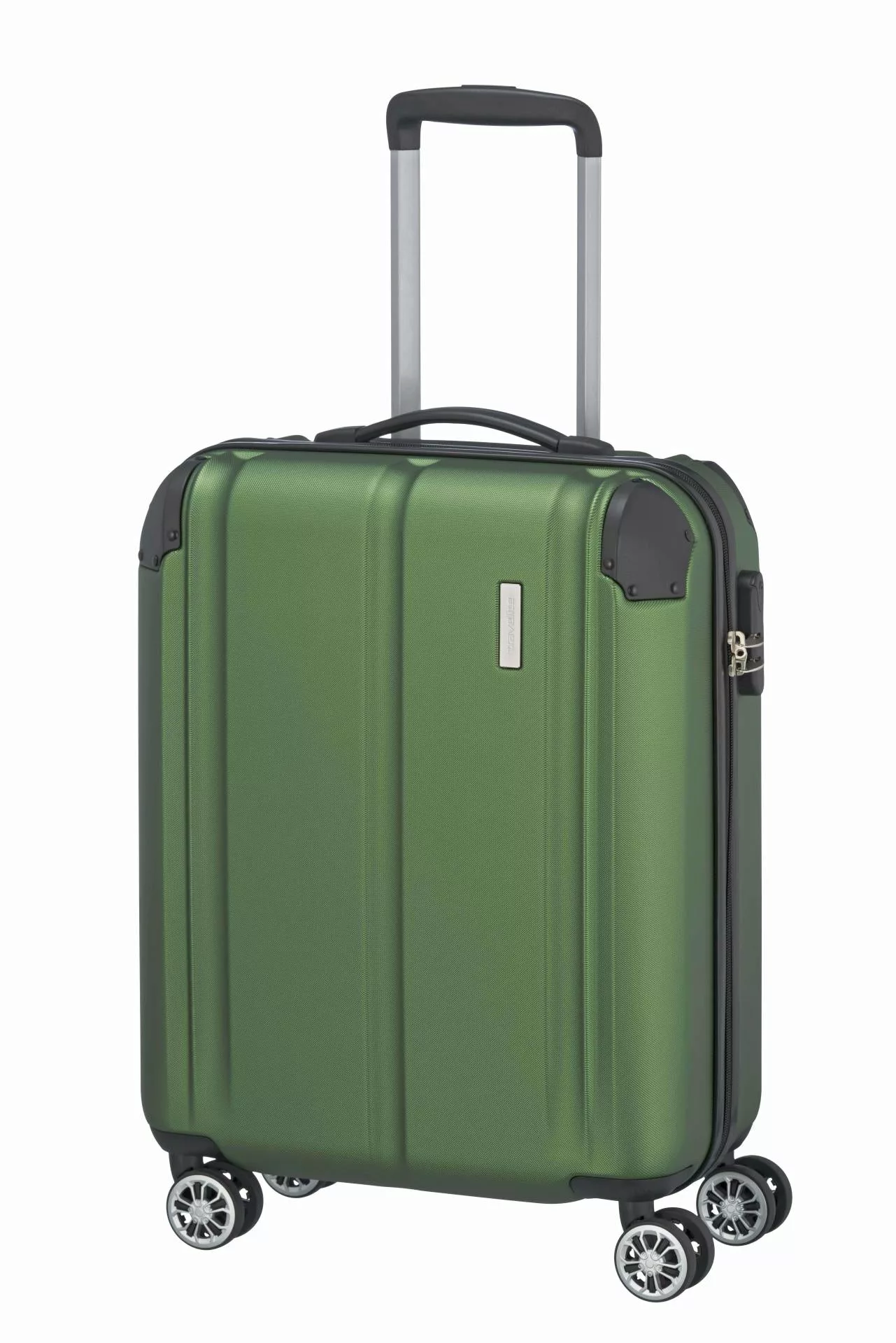 Travelite Trolley CITY Hartschalenkoffer S 55cm Grün günstig online kaufen