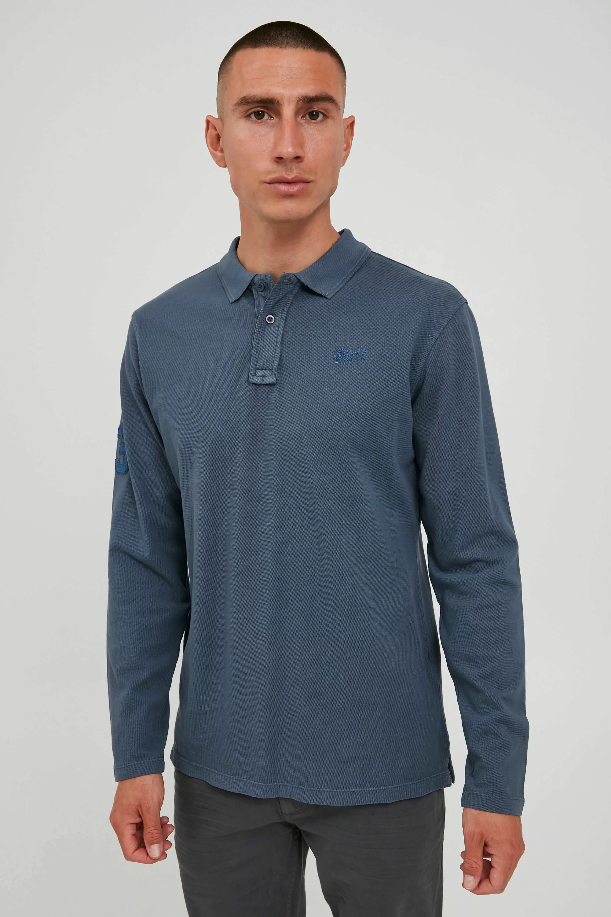 Blend Langarm-Poloshirt "BLEND BHDahoud" günstig online kaufen