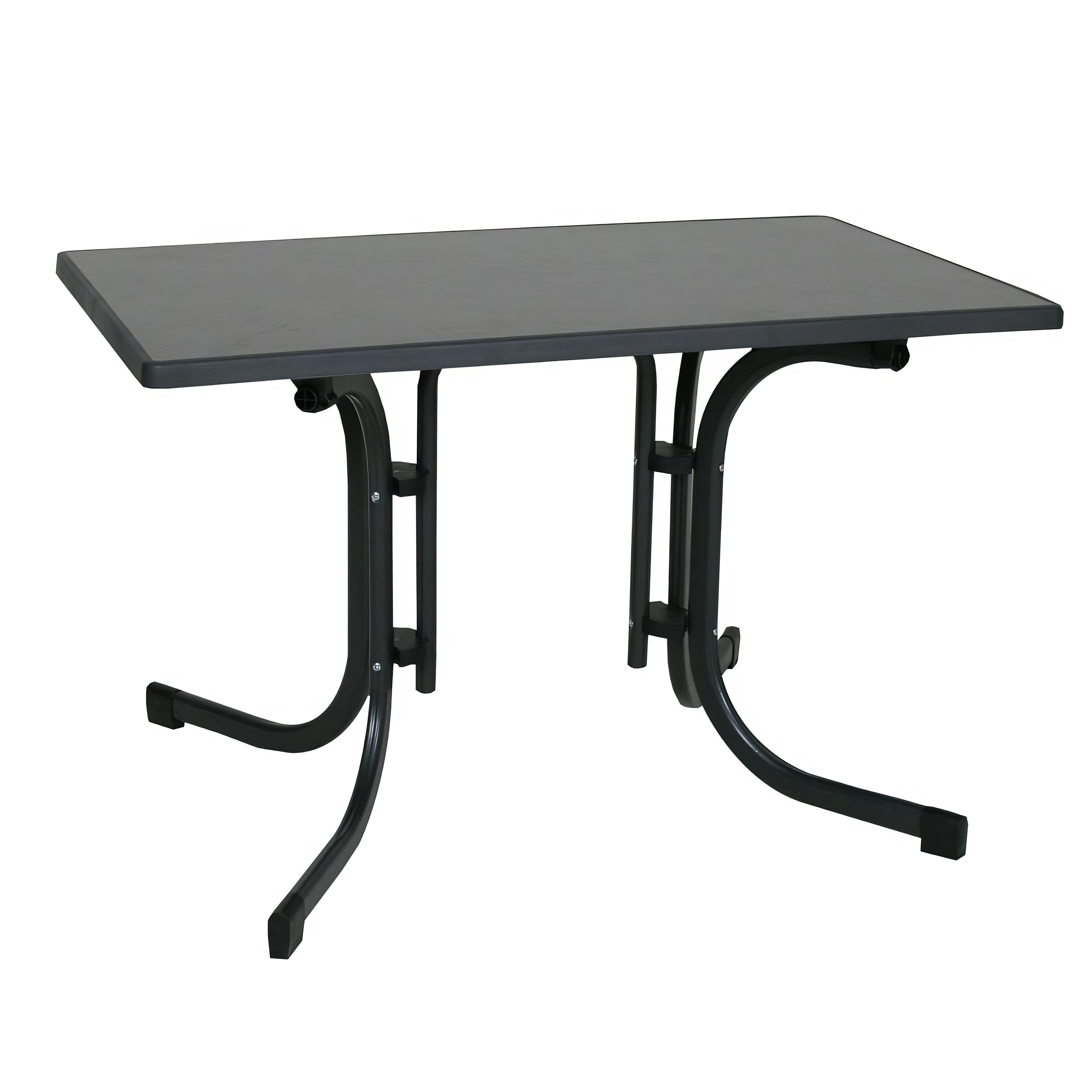 Ribelli Gartentisch, Ribelli® Klapptisch anthrazit/Schiefer 115x70x70cm günstig online kaufen