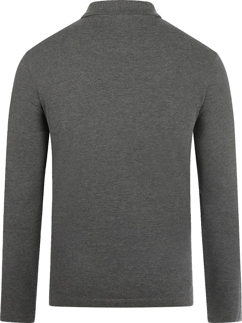 McGregor Long Sleeve Poloshirt Anthrazit - Größe M günstig online kaufen