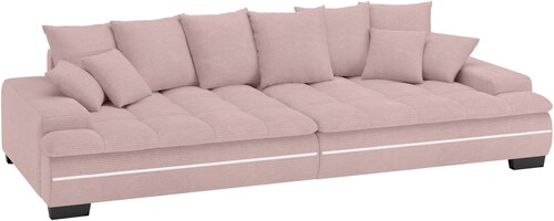 Mr. Couch Big-Sofa "Haiti II", RGB-LED Beleuchtung, Kaltschaumpolsterung, b günstig online kaufen