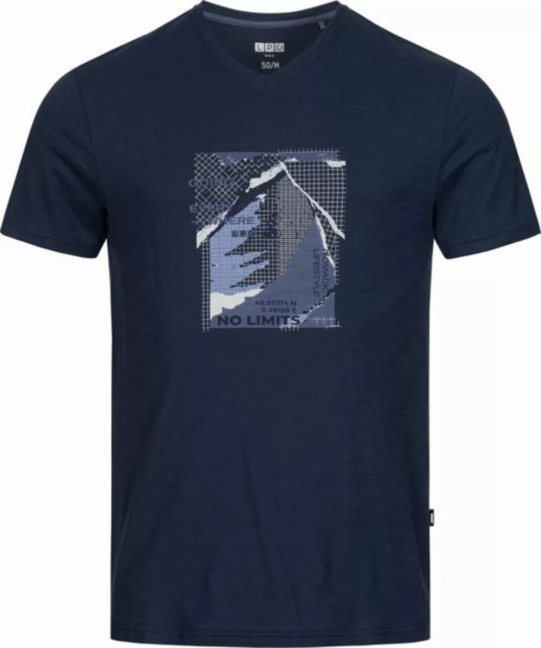 DEPROC Active T-Shirt NAKIN MEN PRINT Mit modischem Allover-Print günstig online kaufen
