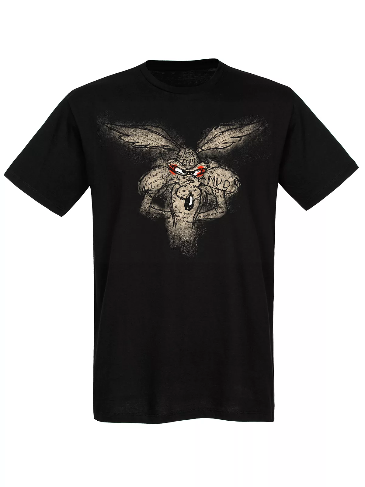 Looney Tunes Coyote Herren T-Shirt schwarz günstig online kaufen