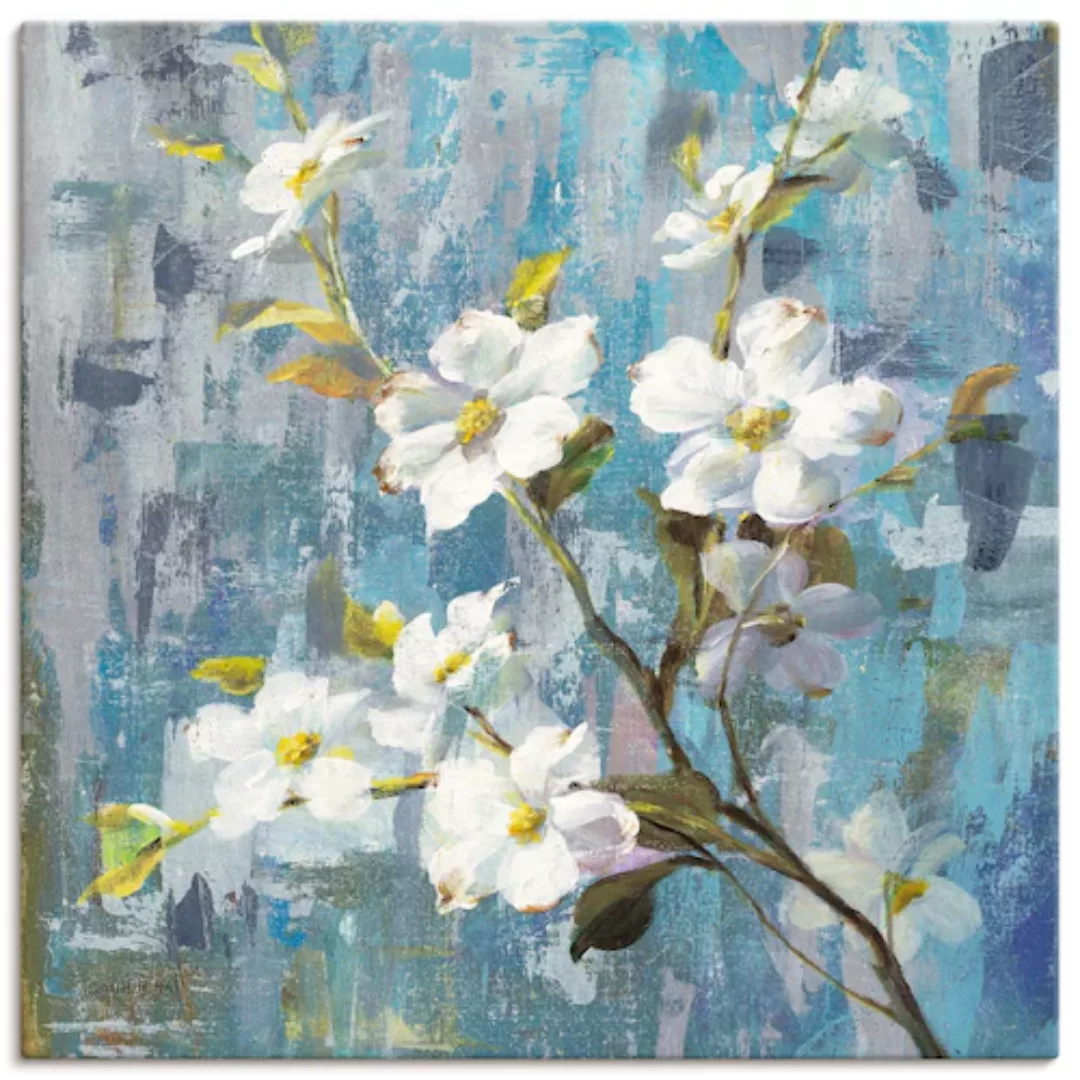 Artland Leinwandbild "Wundervolle Magnolie II", Blumen, (1 St.), auf Keilra günstig online kaufen