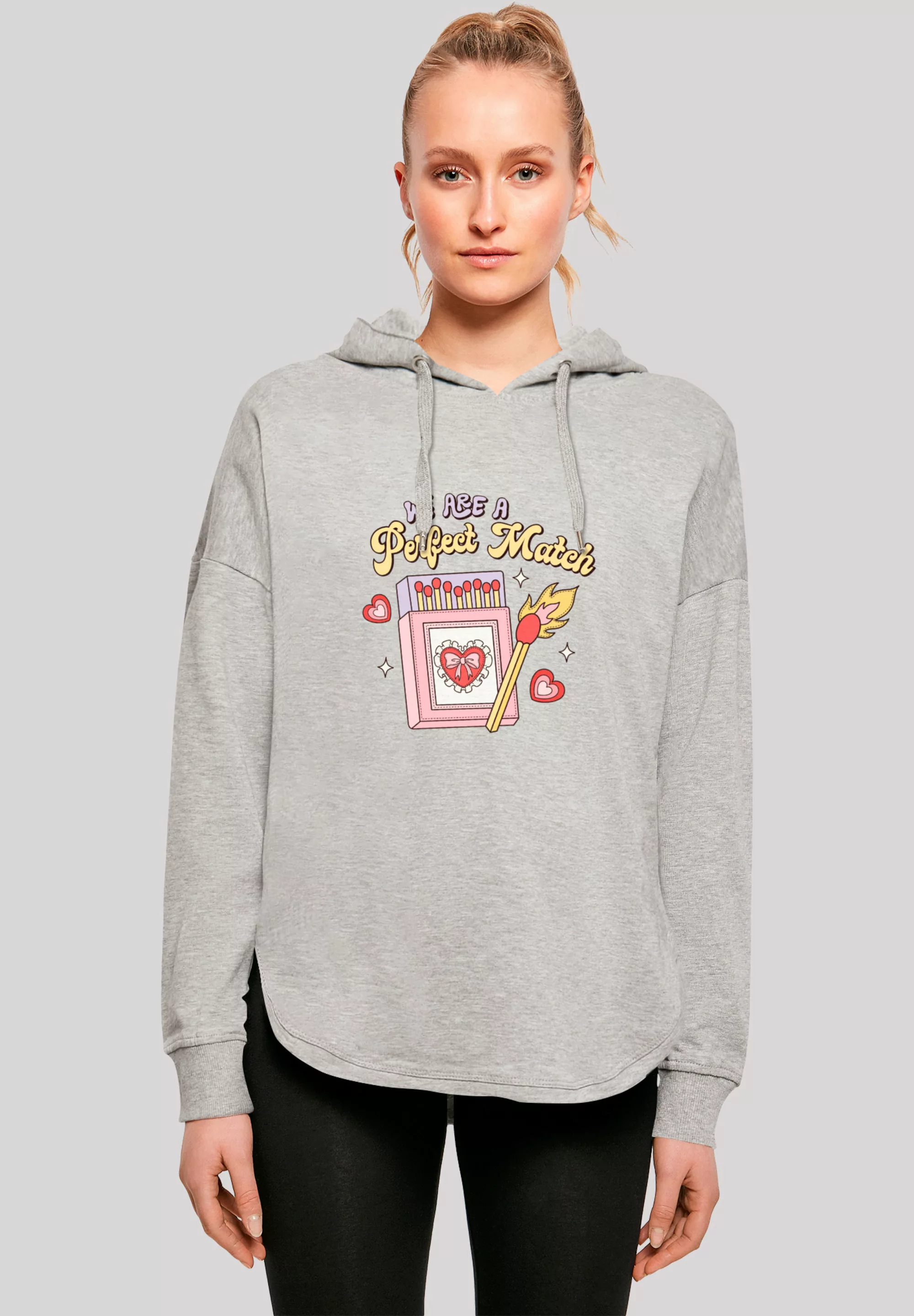 F4NT4STIC Kapuzenpullover "We Are A Perfect Match Love", Premium Qualität günstig online kaufen