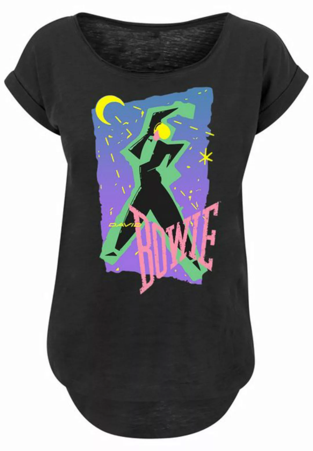 F4NT4STIC T-Shirt David Bowie Moonlight Dance Print günstig online kaufen
