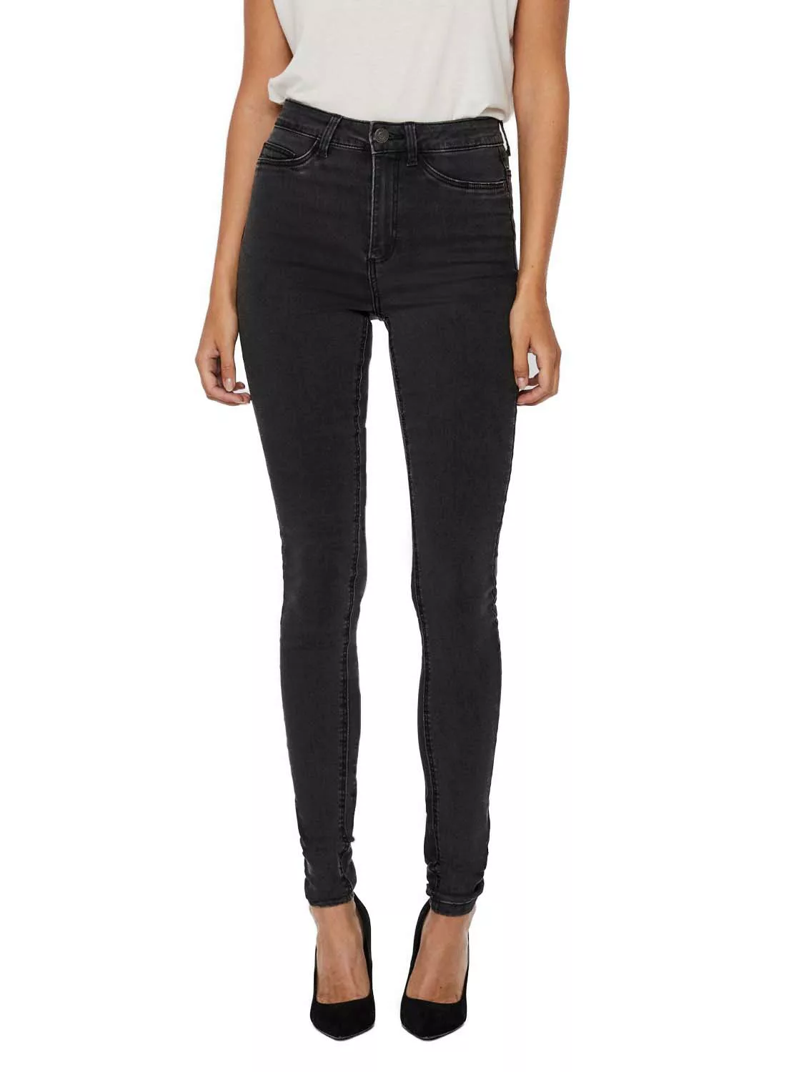 Noisy may Skinny-fit-Jeans NMCALLIE HW SKINNY JEANS VI069DG NOOS günstig online kaufen