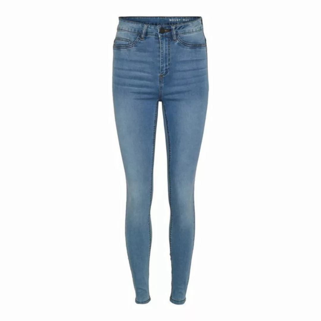 Noisy May Damen Jeans NMCALLIE HW SKINNY JEANS VI059LB - Skinny Fit - Blau günstig online kaufen
