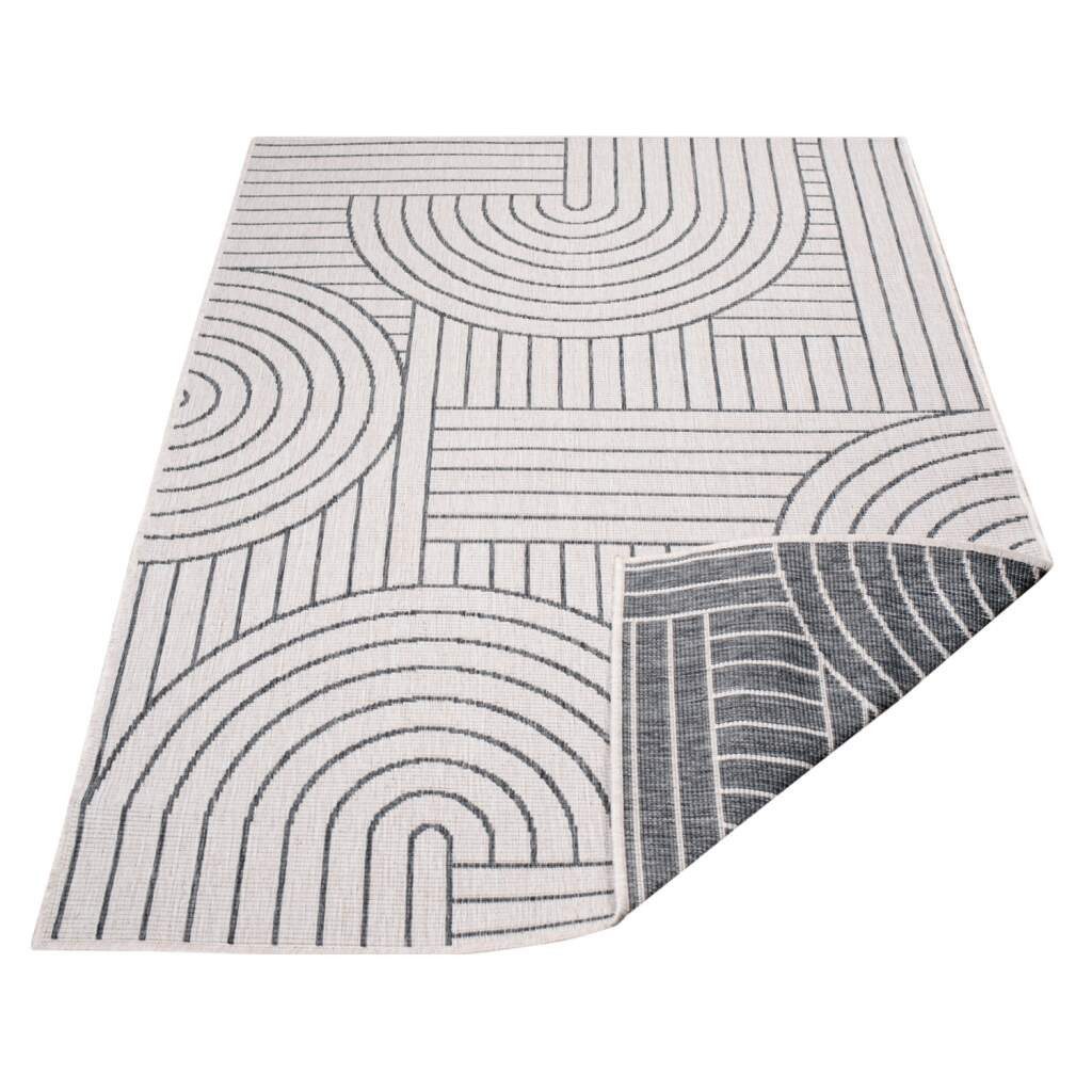 Carpet City Outdoorteppich »DUO RUG 5842«, rechteckig, 5 mm Höhe, Wendetepp günstig online kaufen