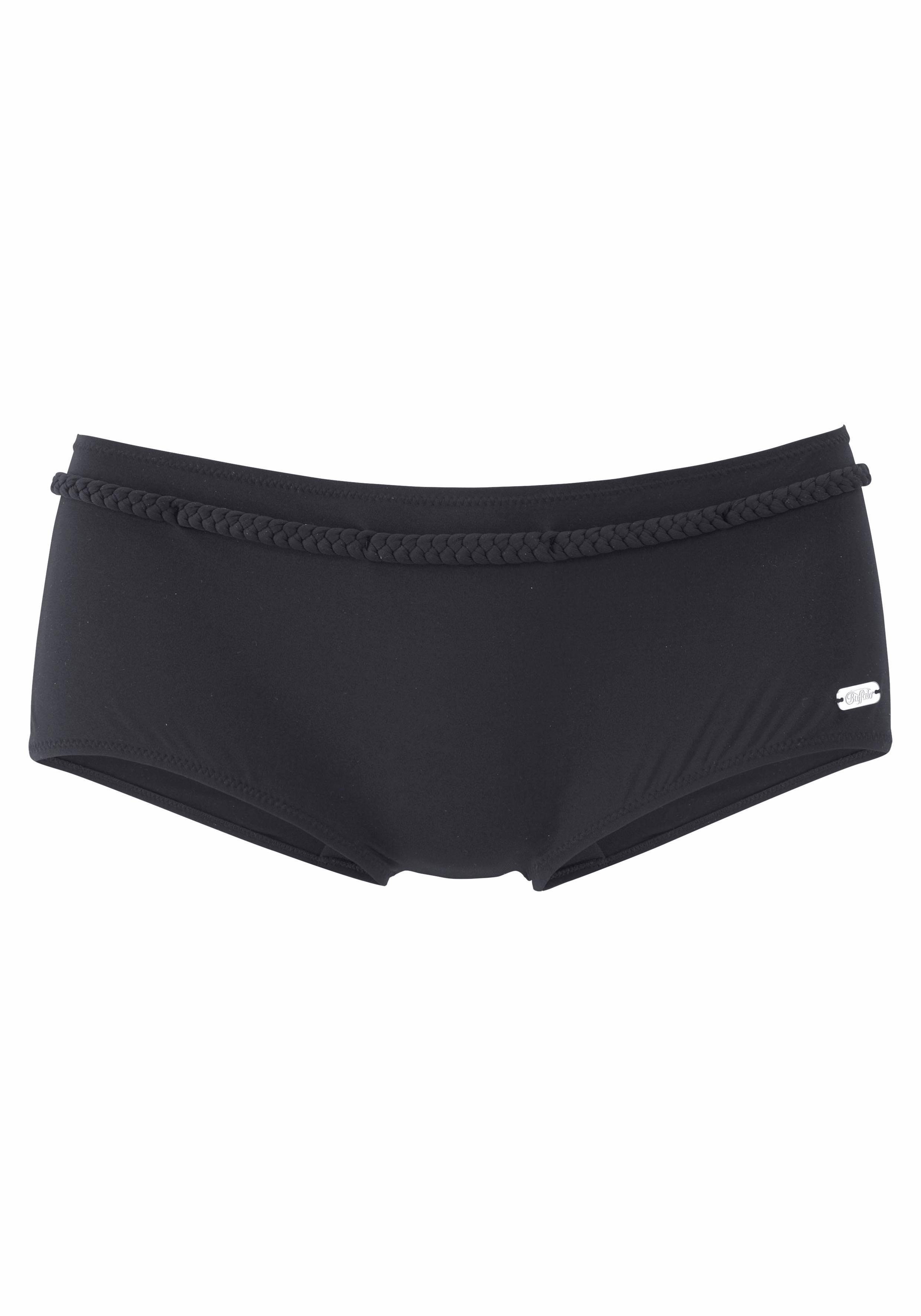 Buffalo Bikini-Hotpants Happy mit geflochtenem Ziergürtel günstig online kaufen