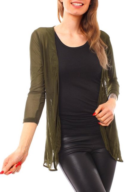 Muse Cardigan Mesh Cardigan Jäckchen transparent 7058 günstig online kaufen