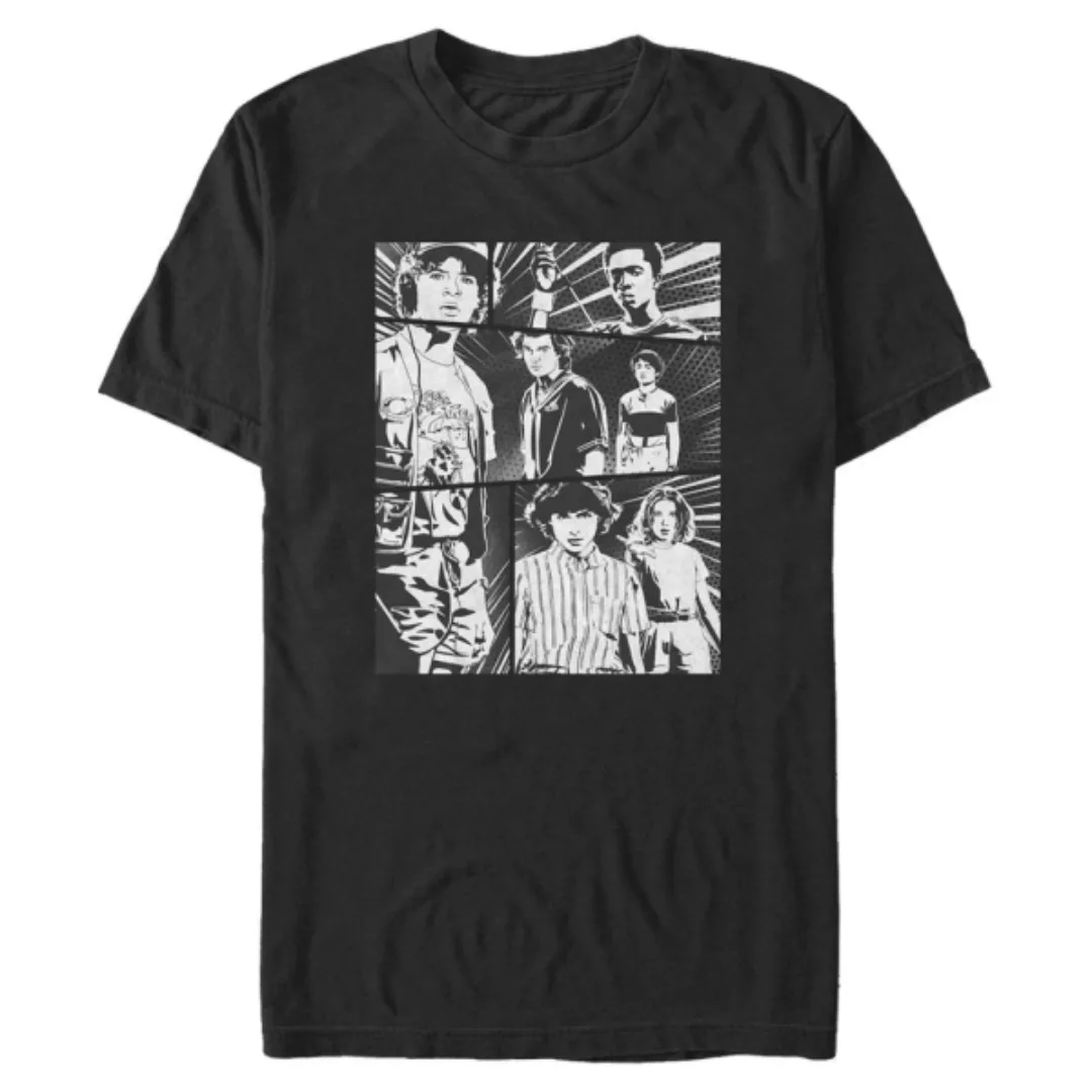 Netflix - Stranger Things - Gruppe Strange Stares - Männer T-Shirt günstig online kaufen