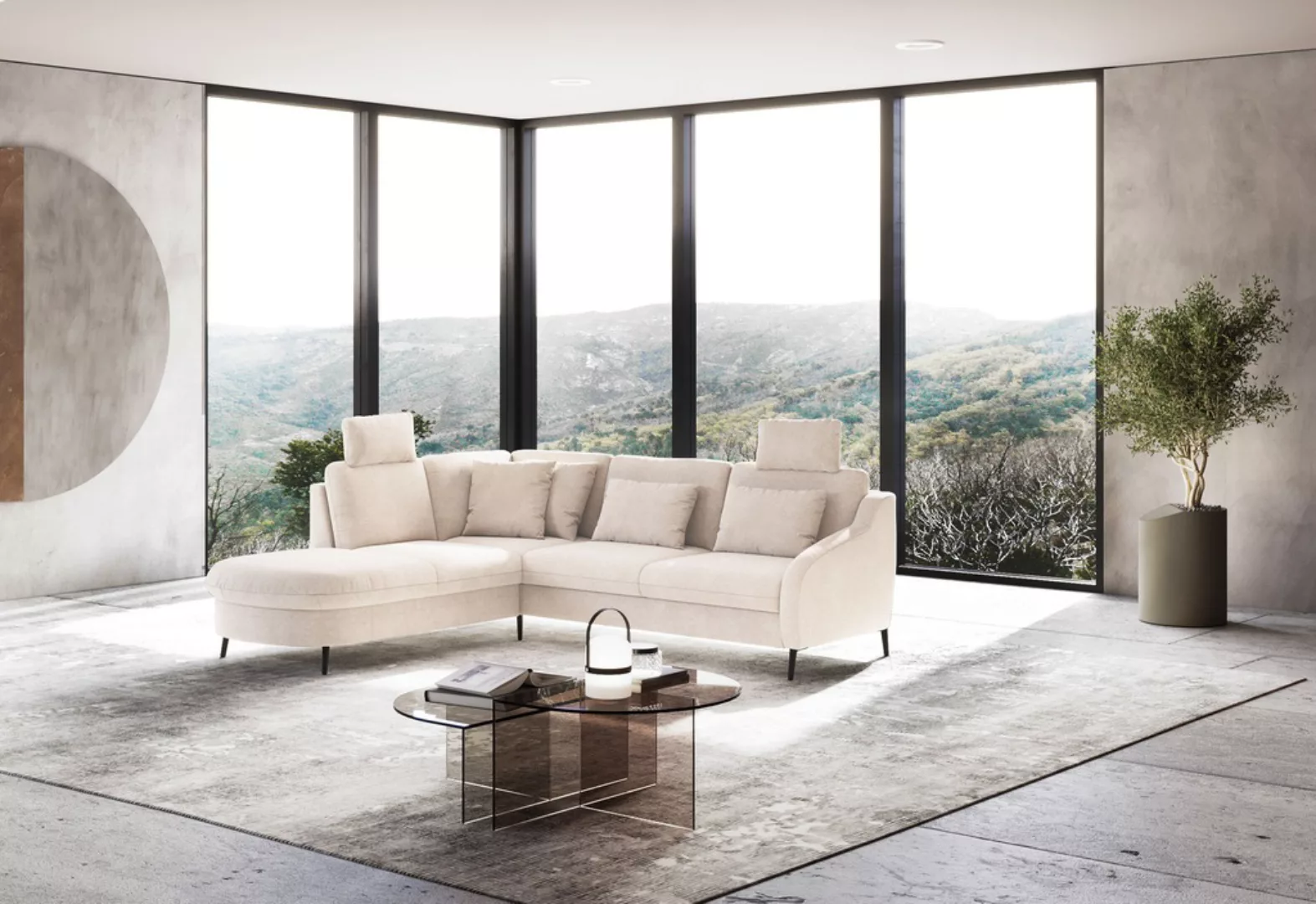 sit&more Ecksofa »Soul L-Form«, wahlweise mit Bettfunktion und Bettkasten o günstig online kaufen