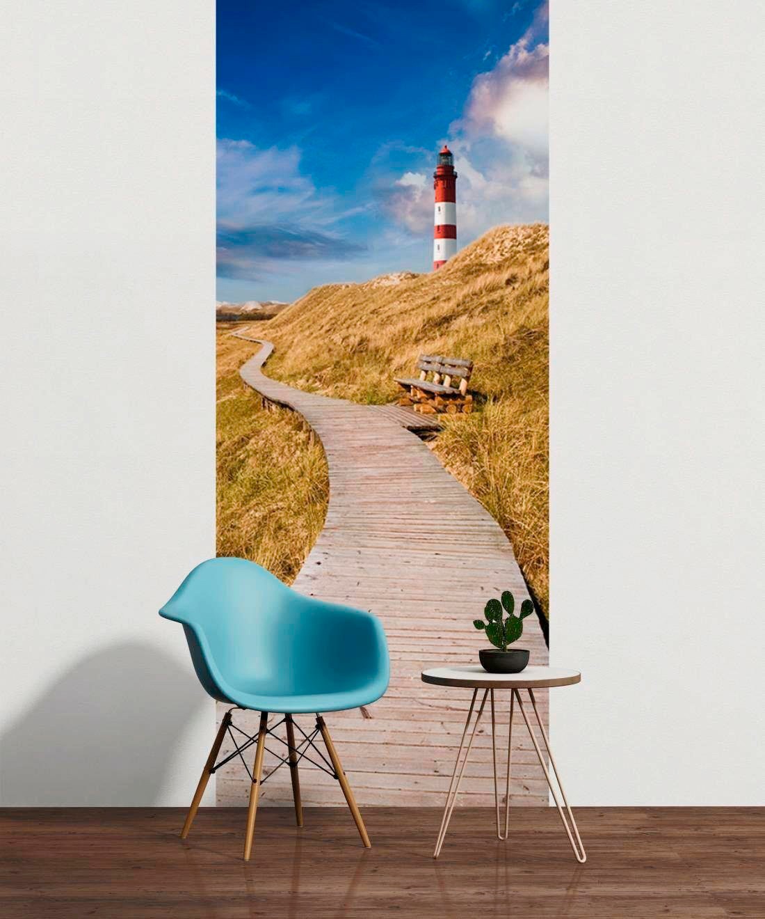 living walls Fototapete »Leuchtturm Sylt«, Vlies, Wand, Schräge günstig online kaufen