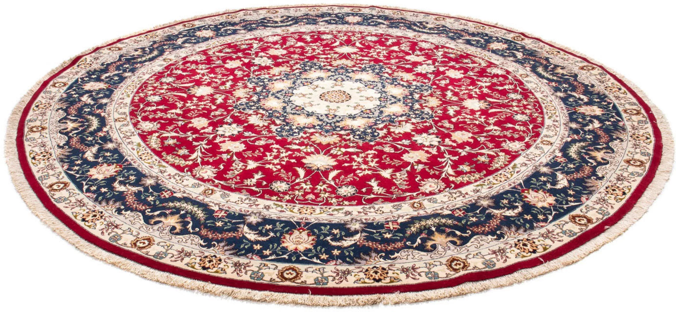 morgenland Orientteppich »Perser - Täbriz - Royal rund - 250 x 250 cm - dun günstig online kaufen