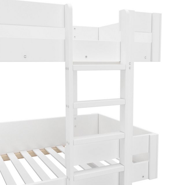 Odikalo Kinderbett Etagenbett Doppelbett mit Treppe Fallschutz Geländer 90* günstig online kaufen