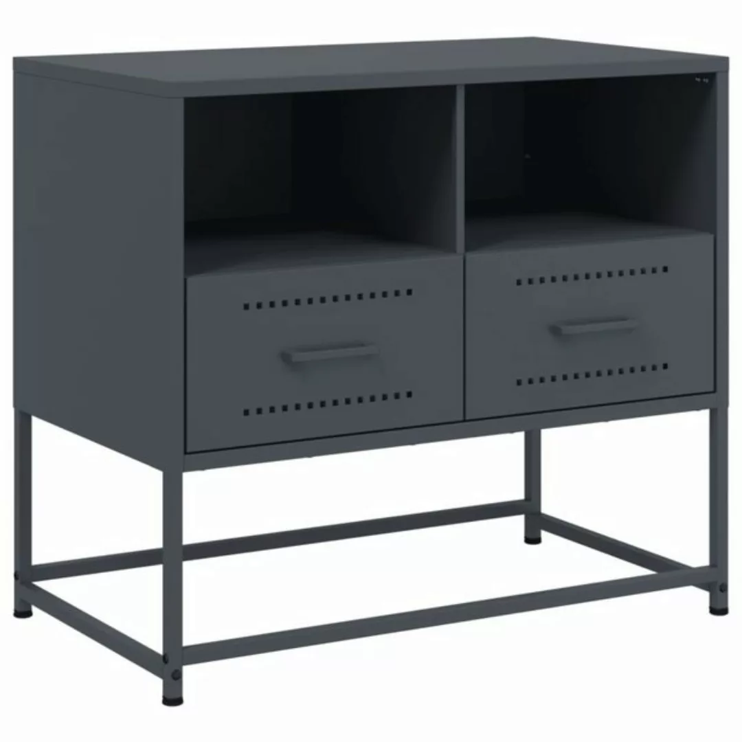 vidaXL TV-Schrank TV-Schrank Anthrazit 68x39x60,5 cm Stahl (1-St) günstig online kaufen