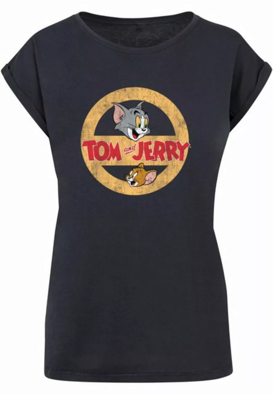 ABSOLUTE CULT T-Shirt ABSOLUTE CULT Damen Ladies Tom and Jerry - Circle One günstig online kaufen