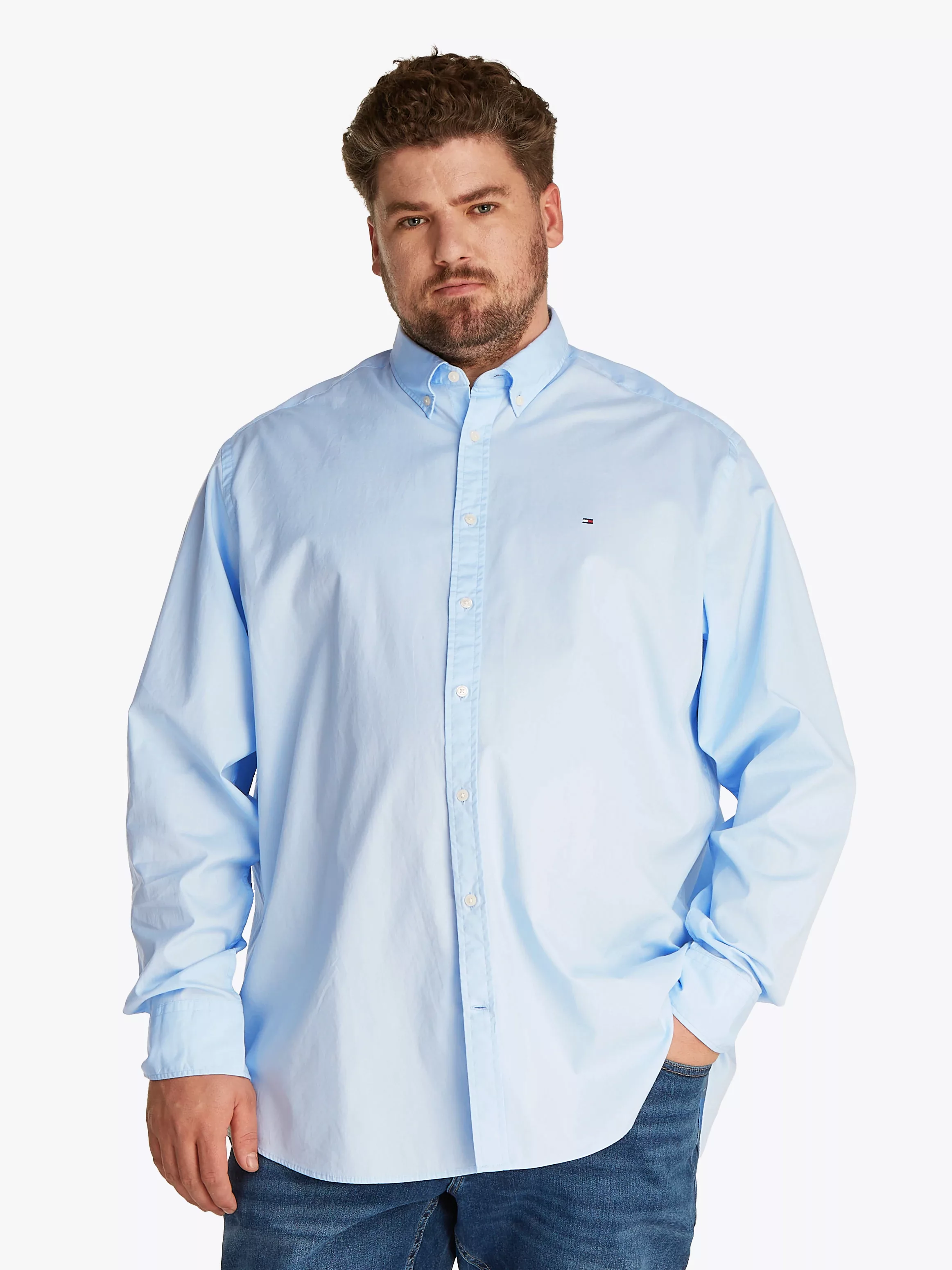 Tommy Hilfiger Big & Tall Langarmhemd günstig online kaufen