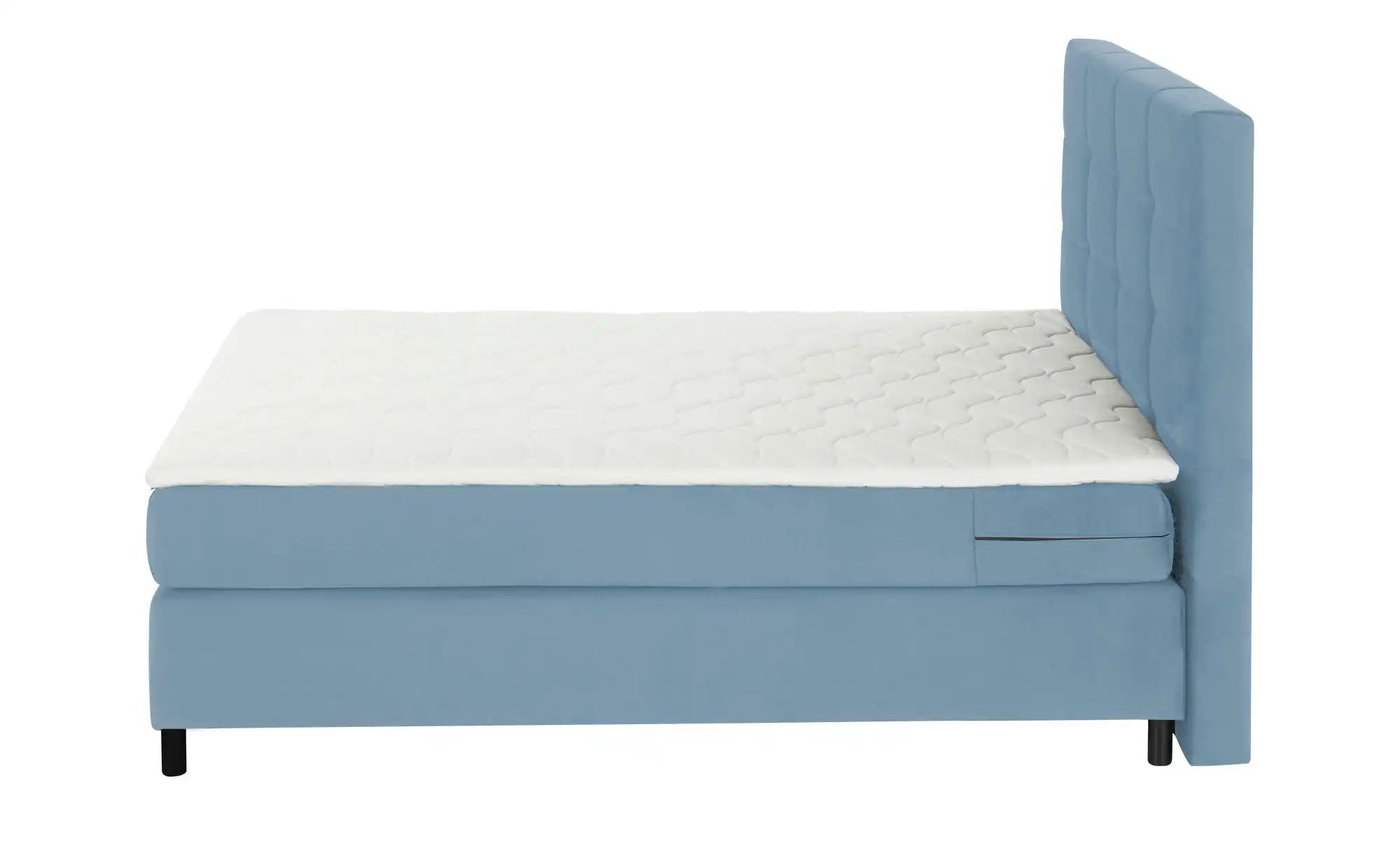uno Boxspringbett  Wind ¦ blau ¦ Maße (cm): B: 140 H: 152 Betten > Komfortb günstig online kaufen