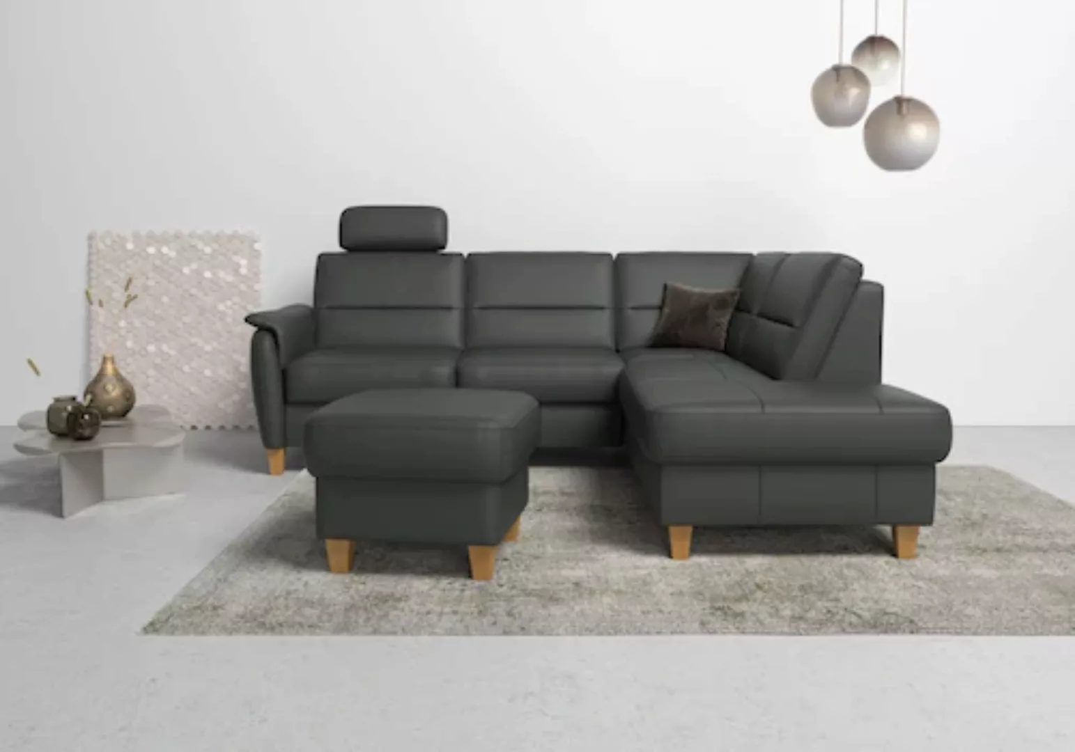 Home affaire Ecksofa "Palmera L-Form" günstig online kaufen