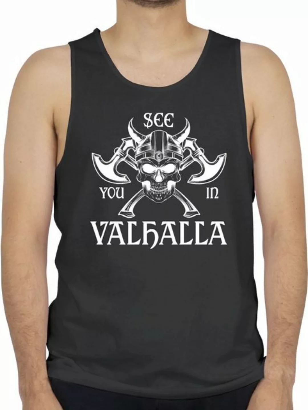 Shirtracer Tanktop See you in Valhalla Wikinger & Walhalla Herren günstig online kaufen