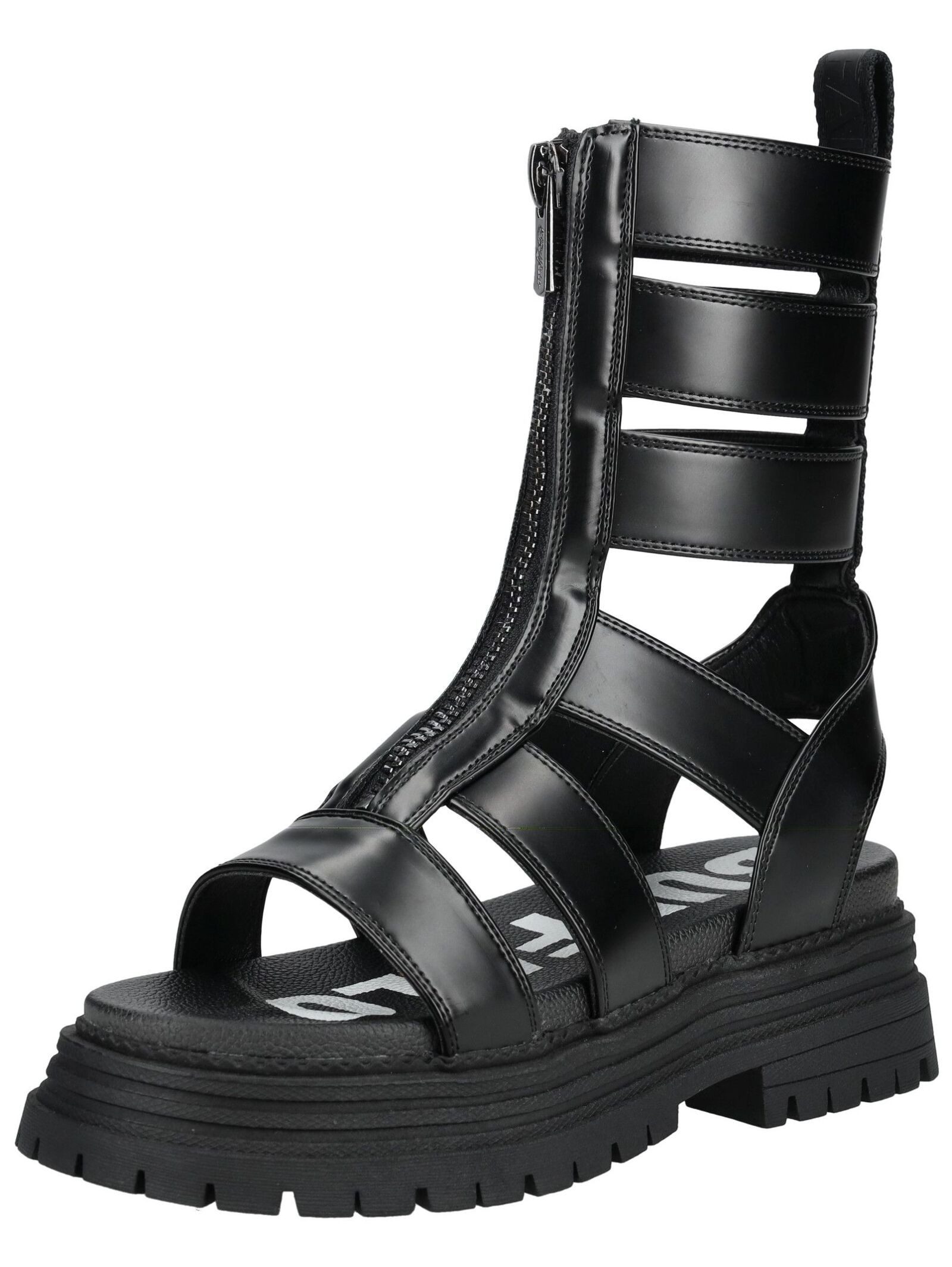 Buffalo Buffalo Sandalen Lederimitat Schaftsandalette günstig online kaufen
