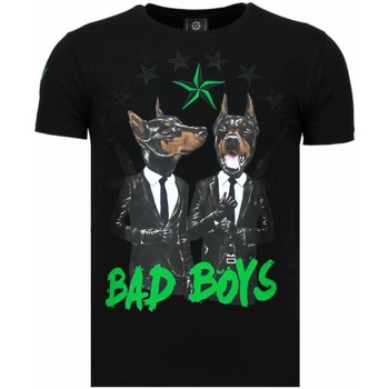 Local Fanatic  T-Shirt Bad Boys Pinscher Strass günstig online kaufen
