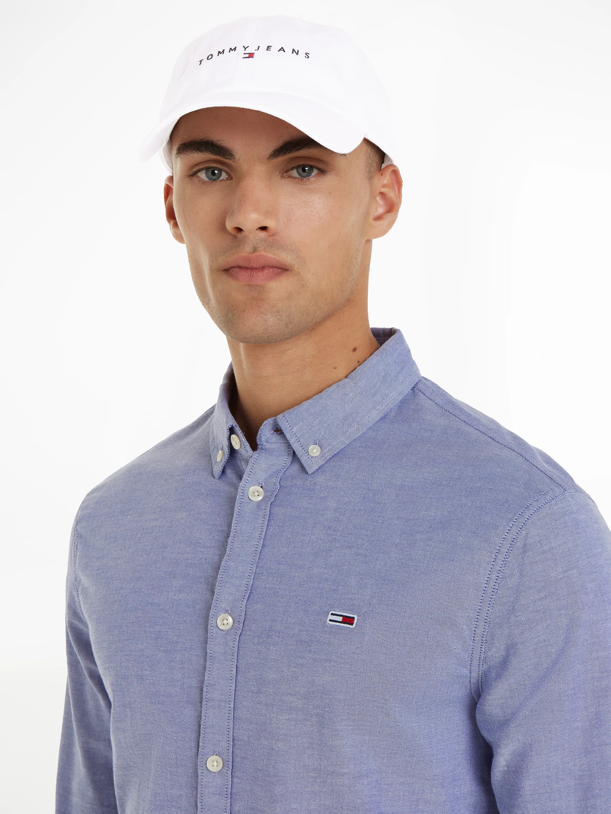 Tommy Jeans Baseball Cap "TJM LINEAR LOGO 6-PANEL CAP", mit gesticktem Logo günstig online kaufen