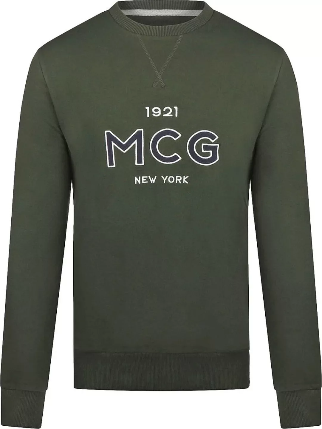 McGregor Sweater Logo Dunkelgrün - Größe XL günstig online kaufen