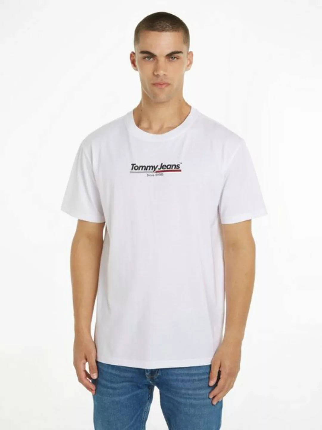 Tommy Jeans T-Shirt TJM REG RWB TJ TWIST FLAG TEE günstig online kaufen