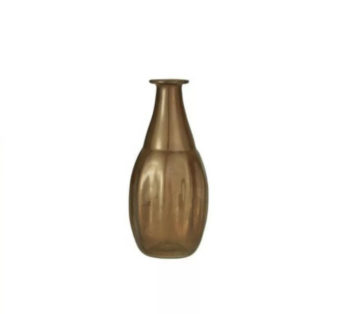 Kleine Vase Vintage Oval Braun günstig online kaufen