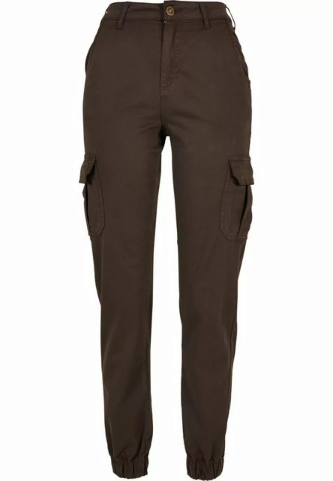 URBAN CLASSICS Cargohose Urban Classics Damen Ladies High Waist Cargo Pants günstig online kaufen