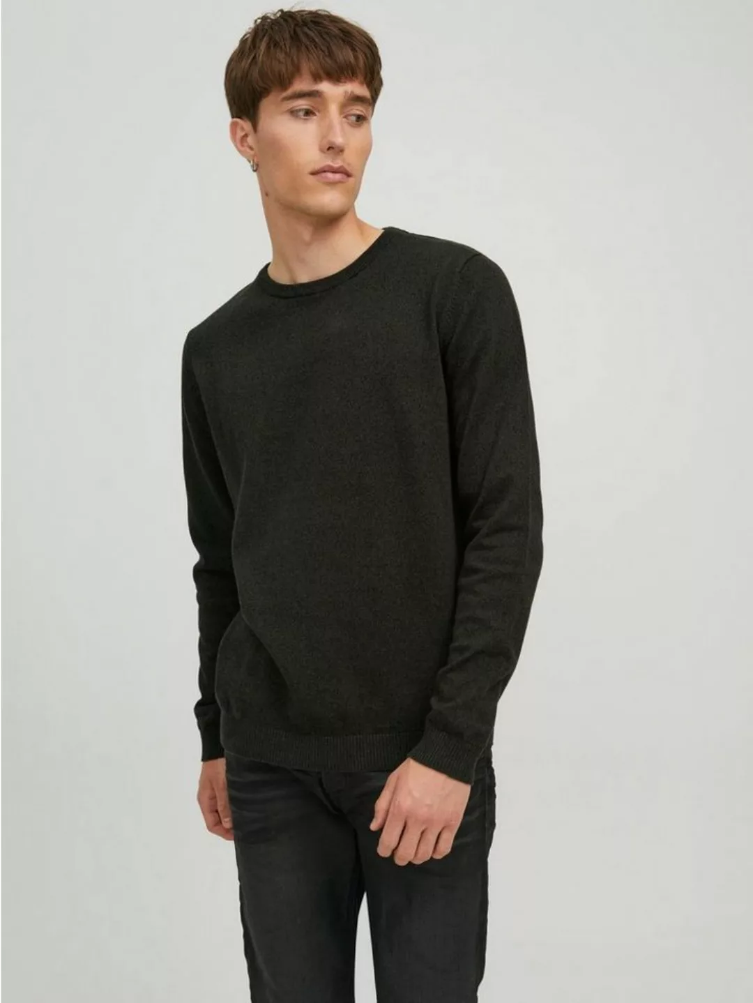 Jack & Jones Strickpullover Dünner Langarm Strickpullover Basic JJEBASIC 58 günstig online kaufen