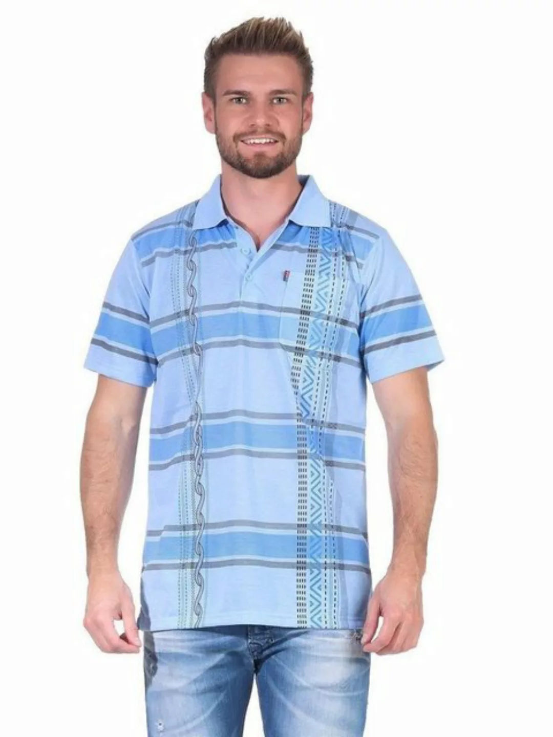 EloModa Poloshirt Herren Poloshirt T-shirt Polo-Hemd Kurzarm, M L XL 2XL (1 günstig online kaufen