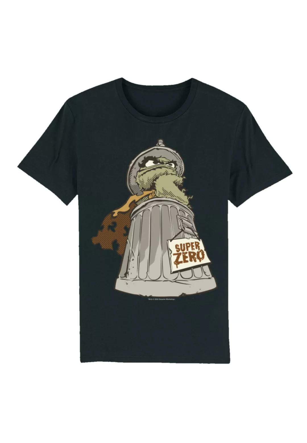 F4NT4STIC T-Shirt "Sesamstraße Oscar Super Zero", Premium Qualität günstig online kaufen