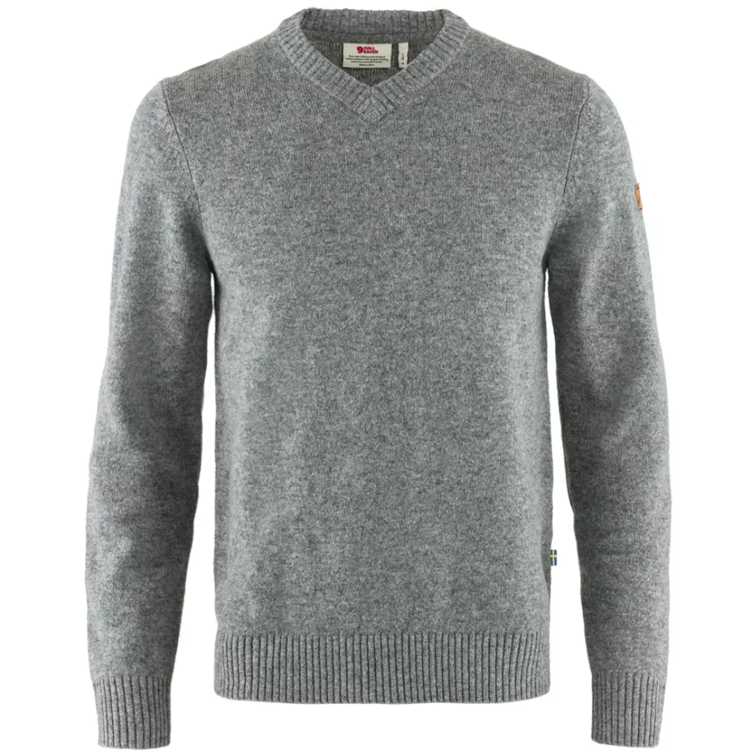 Fjaellraeven Oevik V-Neck Sweater Grey günstig online kaufen