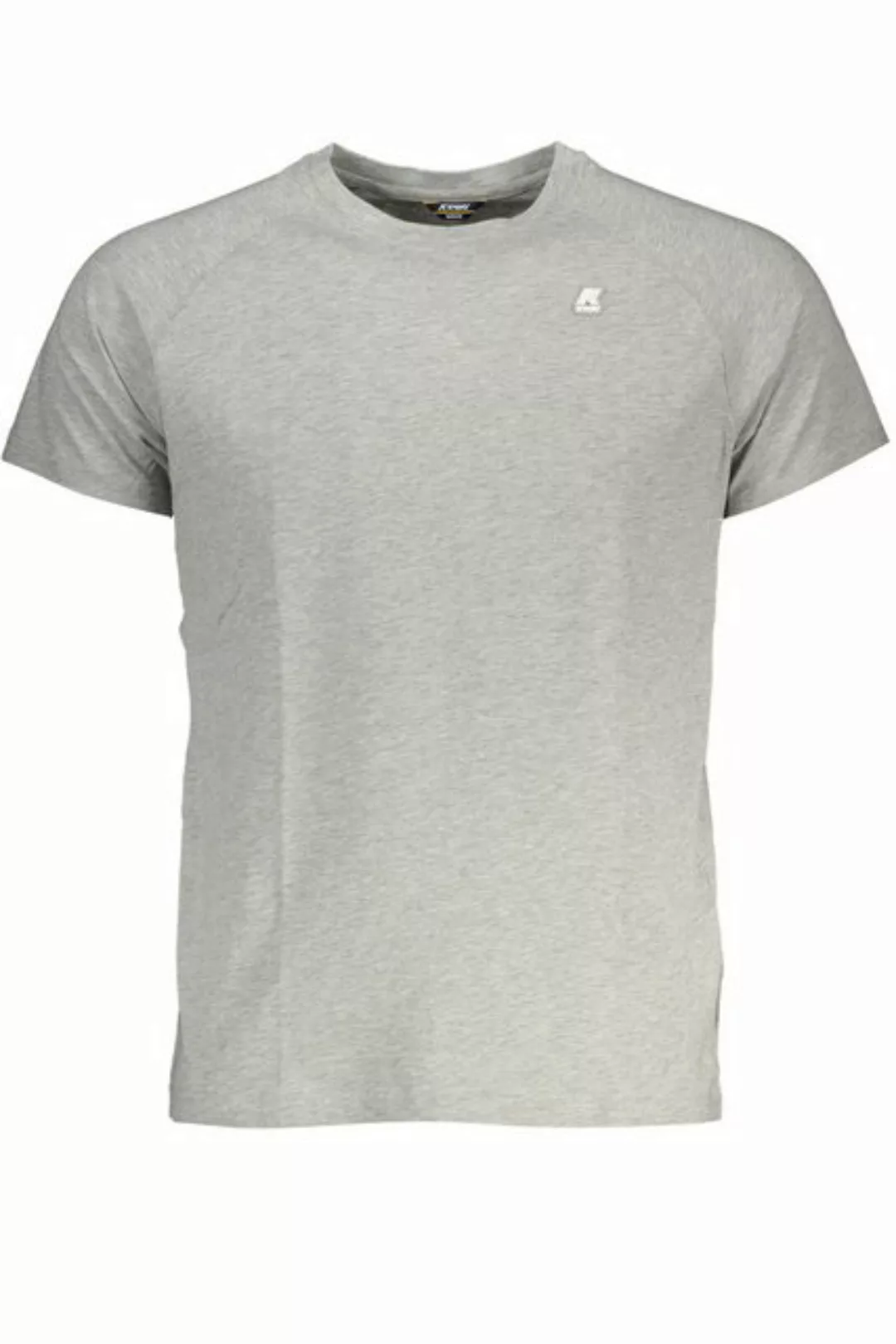 K-Way T-Shirt Stilvolles graues Herren-T-Shirt mit Logo und günstig online kaufen