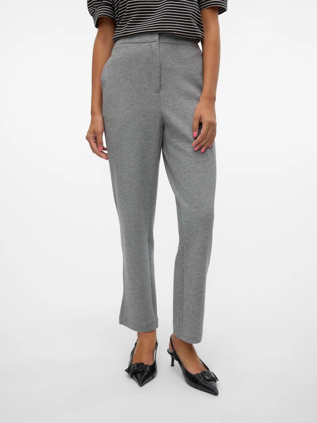 Vero Moda Jerseyhose "VMJULIA NW ANKEL PANTS JRS NOOS" günstig online kaufen