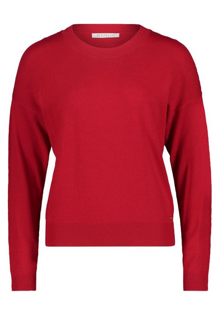 Betty&Co Sweatshirt Strickpullover Kurz 1/1 Arm günstig online kaufen