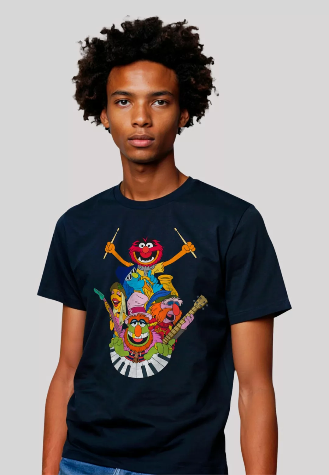 F4NT4STIC T-Shirt "Disney Muppets Dr. Teeth and The Electric Mayhem", Premi günstig online kaufen