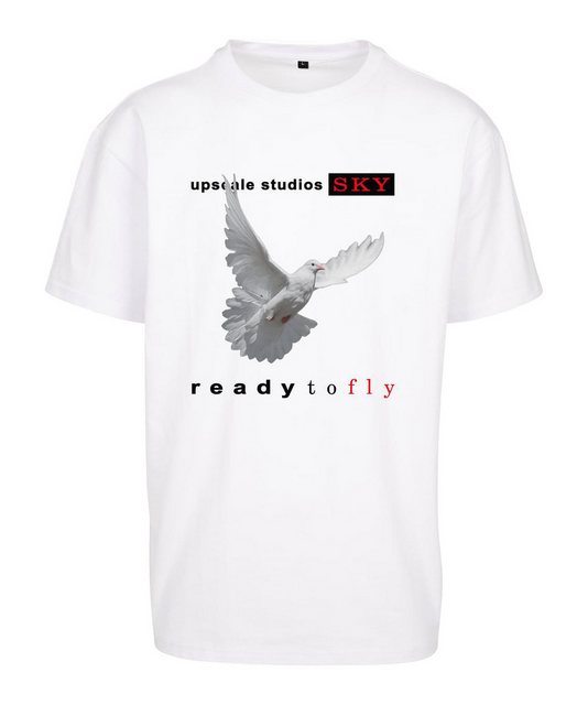 Mister Tee T-Shirt Mister Tee Ready to Fly Oversized T-Shirt Baumwolle günstig online kaufen