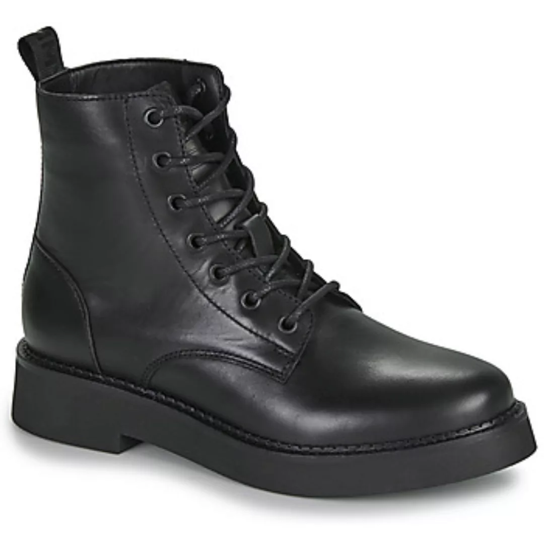 Tommy Jeans  Damenstiefel TJW LACE UP FLAT BOOT günstig online kaufen