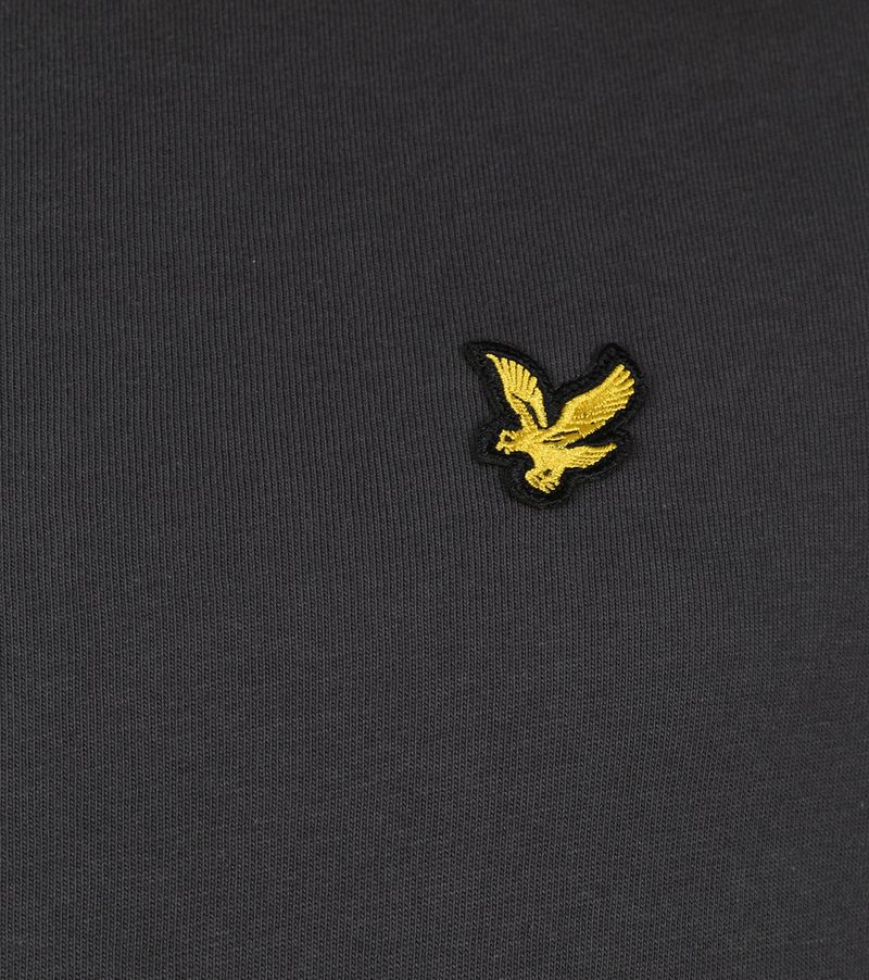 Lyle and Scott T-Shirt Plain Grau - Größe M günstig online kaufen
