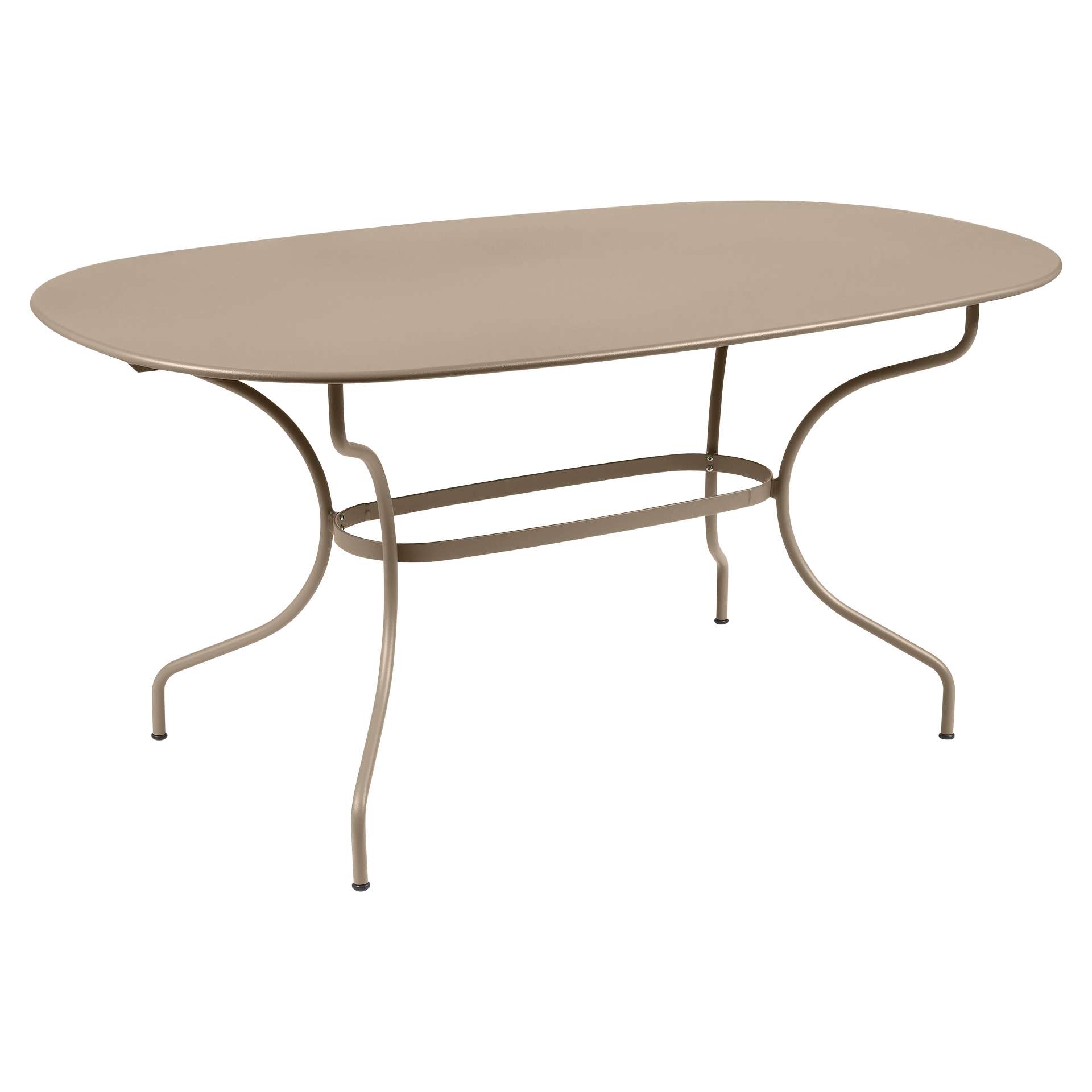 Opéra+ Ovaler Tisch 160 x 90 cm Outdoor Muskat günstig online kaufen