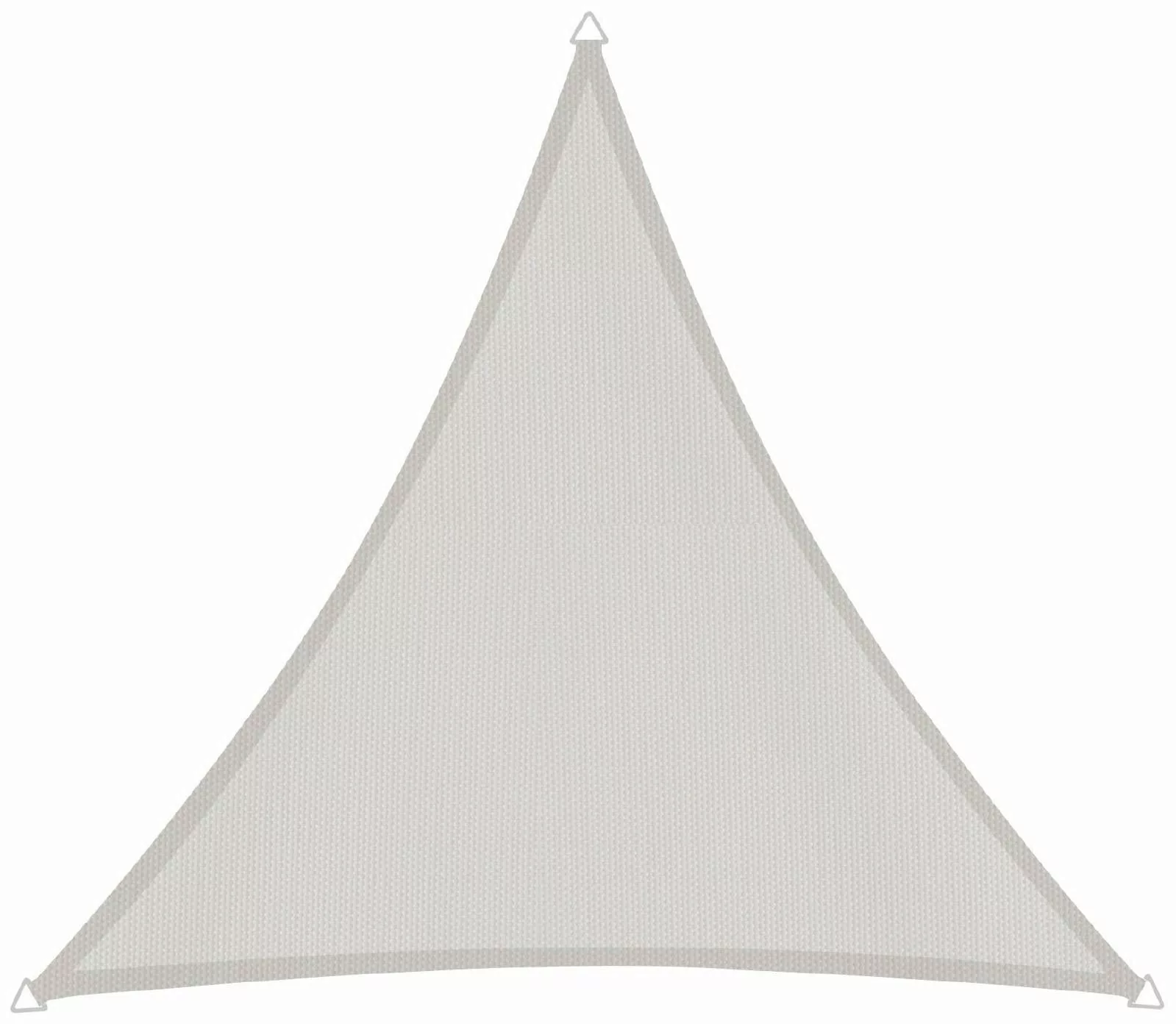 Windhager Sonnensegel "Cannes Dreieck", 5x5x5m, grau günstig online kaufen