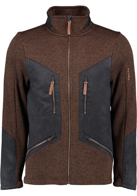 Tom Collins Strickfleecejacke Direne Herren Outdoorjacke hochgeschlossen mi günstig online kaufen