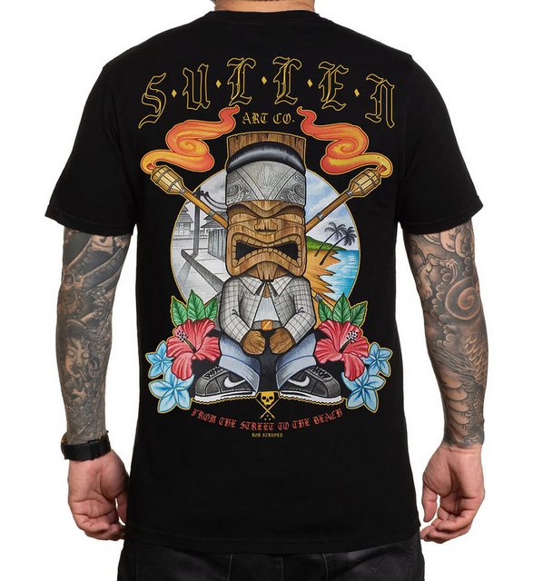 Sullen Clothing T-Shirt Tiki Cholo Jet Black günstig online kaufen